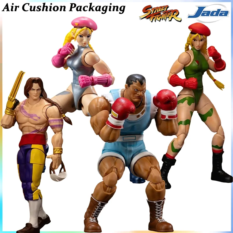 JADA Genuine Street Fighter Series Vega Cammy Limit ColorFighting Arcade Game High Mobility Action Figures Model Toys Gifts
JADA Genuine Street Fighter Series Vega Cammy Limit ColorFighting Arcade Game High Mobility Action Figures Model Toys Gifts