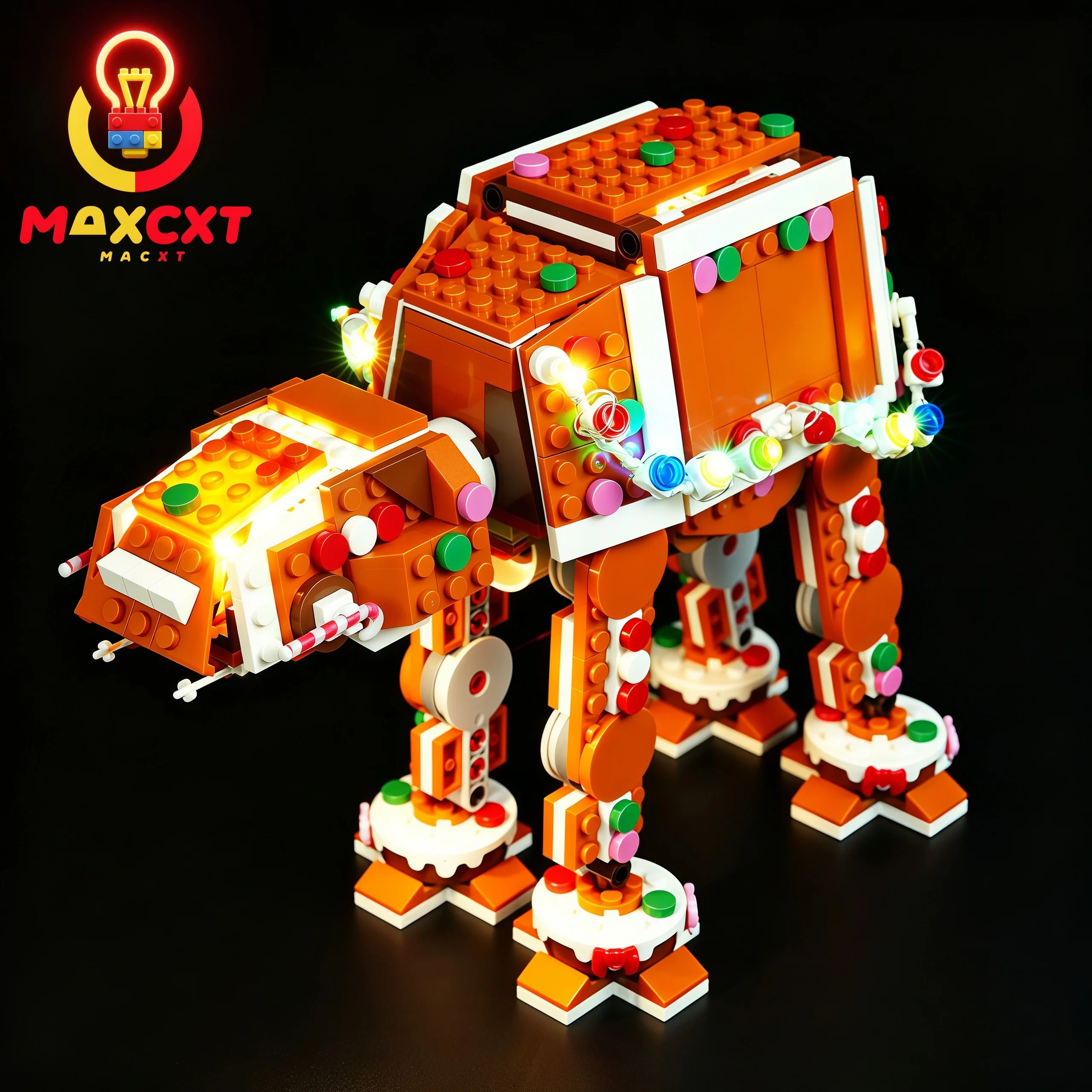 MAXCXT LED Light For LEGO 40806 Gingerbread House AT-AT Walking Machine DIY Decorative Lamp Not Include Building Blocks Set
MAXCXT LED Light For LEGO 40806 Gingerbread House AT-AT Walking Machine DIY Decorative Lamp Not Include Building Blocks Set