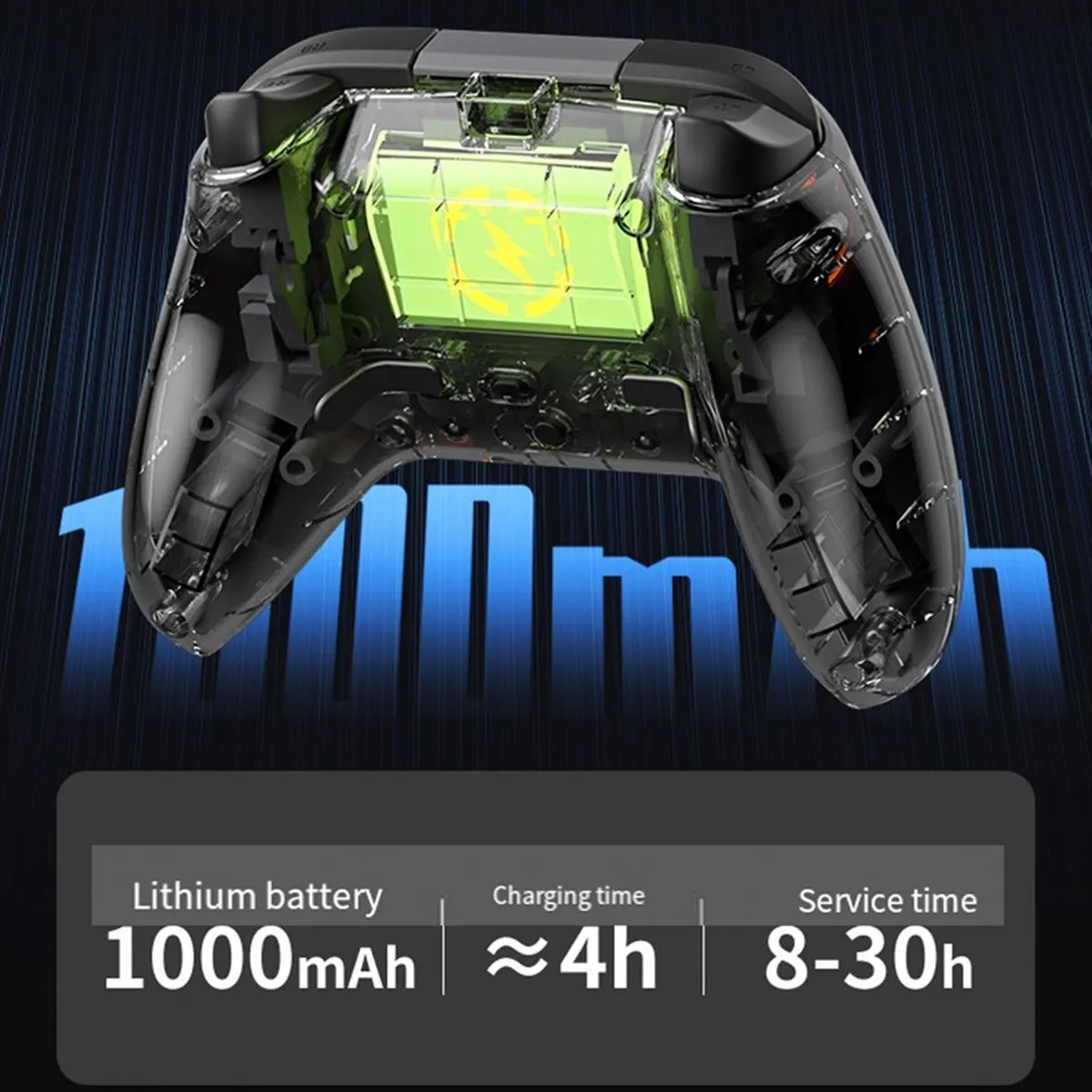 Беспроводной Bluetooth-джойстик HFES для Switch Great Sage Generation, геймпад с HD-вибрацией, макропрограммированием и датчиком Холла, фиолетовый
Беспроводной Bluetooth-джойстик HFES для Switch Great Sage Generation, геймпад с HD-вибрацией, макропрограммированием и датчиком Холла, фиолетовый