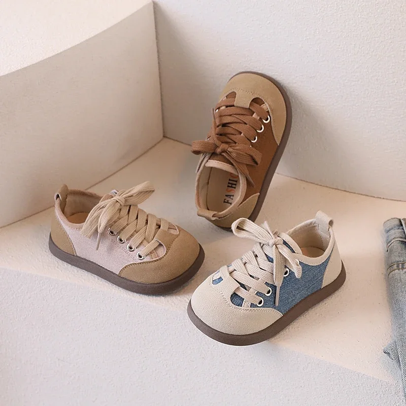 Children Canvas Shoes Girl's Candy Color Patchwork Low Top Canvas Shoes Boy's Breathable Soft Sole Sneakers Size 22-31
Children Canvas Shoes Girl's Candy Color Patchwork Low Top Canvas Shoes Boy's Breathable Soft Sole Sneakers Size 22-31