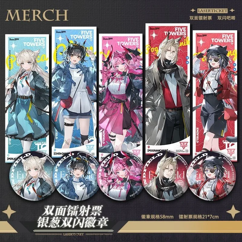 Arknights: Endfield Perlica Chen Qianyu Anime Laser Ticket Badge Mascot Student Fans Gift Role Play Cosplay Mascot Fans Gift
Arknights: Endfield Perlica Chen Qianyu Anime Laser Ticket Badge Mascot Student Fans Gift Role Play Cosplay Mascot Fans Gift