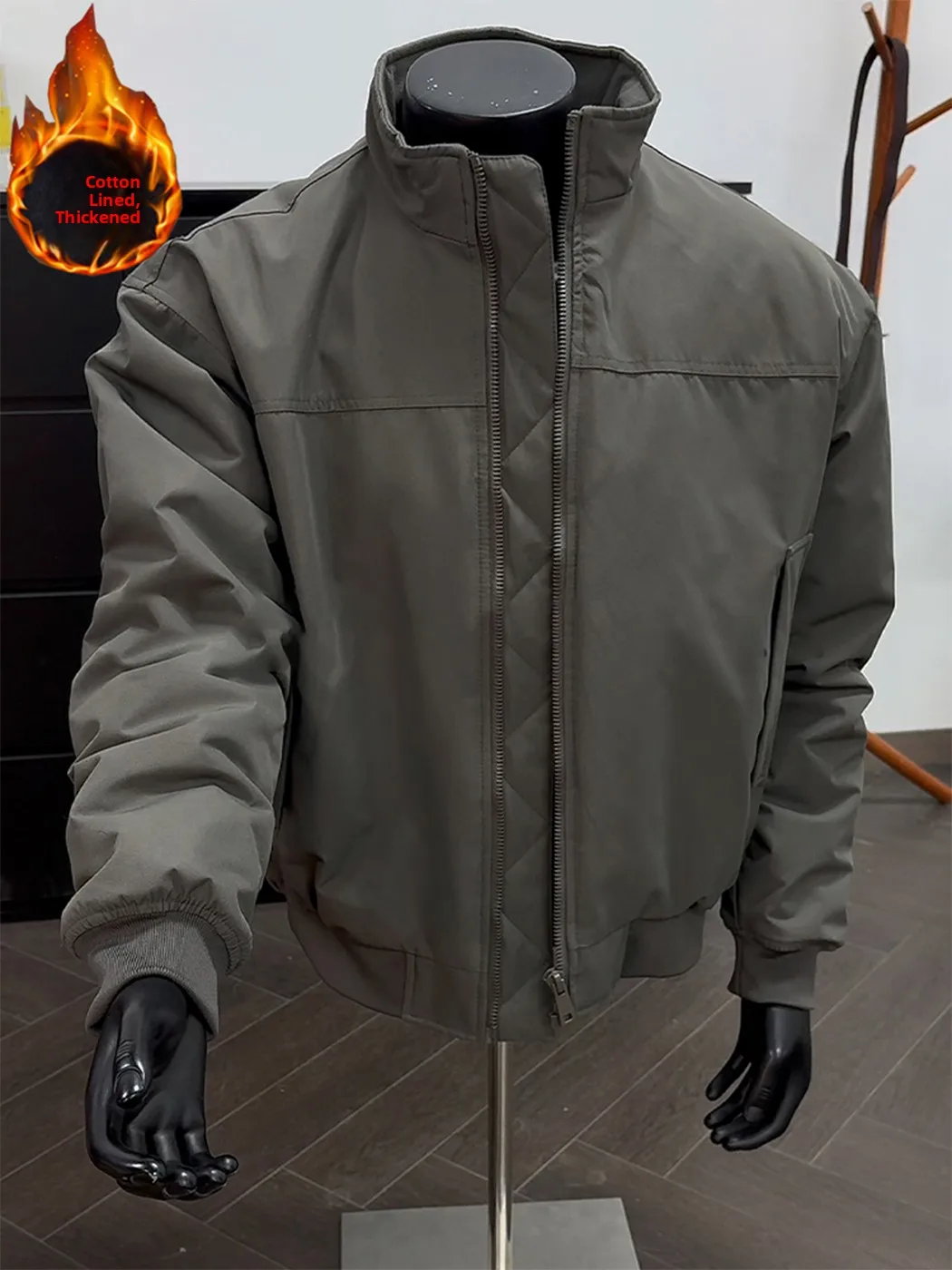 Мужская зимняя утепленная куртка Cleanfit Flight Jaet из хлопка, рабочая одежда, с воротником-стойкой, в американском стиле, на хлопковой подкладке
Мужская зимняя утепленная куртка Cleanfit Flight Jaet из хлопка, рабочая одежда, с воротником-стойкой, в американском стиле, на хлопковой подкладке