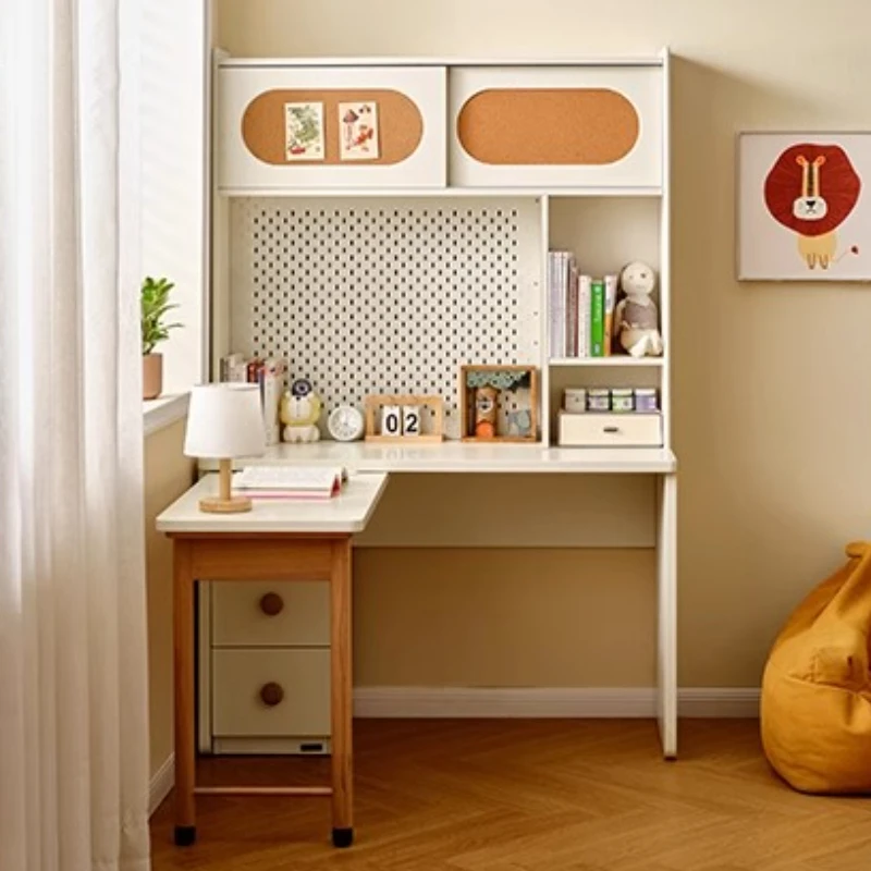 Modern children desk cabinet integrated study table bedroom student writing table Children Furniture Study desk and chair set
Modern children desk cabinet integrated study table bedroom student writing table Children Furniture Study desk and chair set