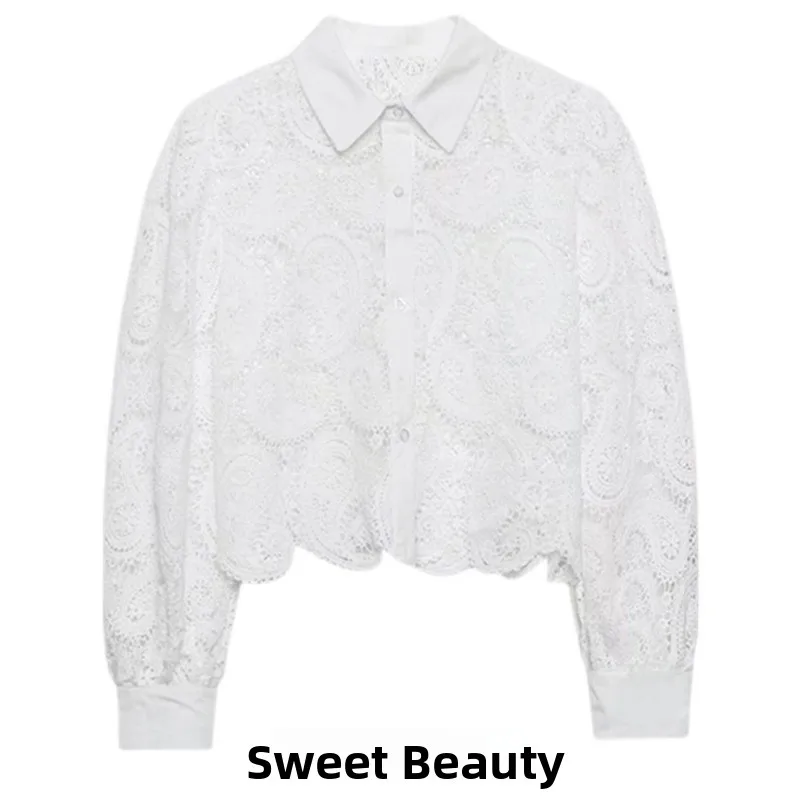 Изысканная женская блузка с объемной вышивкой, ажурным воротником и цветочным узором, короткий/длинный рукав, однотонная, в деловом стиле
Изысканная женская блузка с объемной вышивкой, ажурным воротником и цветочным узором, короткий/длинный рукав, однотонная, в деловом стиле