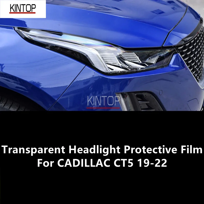 For CADILLAC CT5 19-22 TPU Transparent Headlight Protective Film, Headlight Protection,Film Modification,Accessories Refit
For CADILLAC CT5 19-22 TPU Transparent Headlight Protective Film, Headlight Protection,Film Modification,Accessories Refit