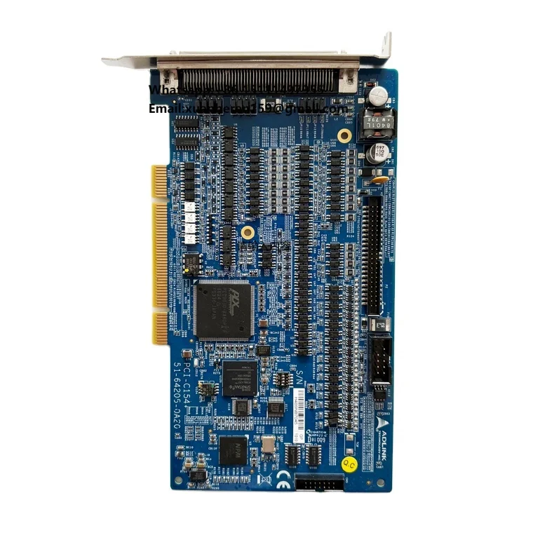 ADLINK PCI-C154+ 51-64205-0A20 Встраиваемая компьютерная плата управления движением для четырехосевых серво/шаговых двигателей с 40 каналами GPIO, 4 ГБ, в наличии
ADLINK PCI-C154+ 51-64205-0A20 Встраиваемая компьютерная плата управления движением для четырехосевых серво/шаговых двигателей с 40 каналами GPIO, 4 ГБ, в наличии