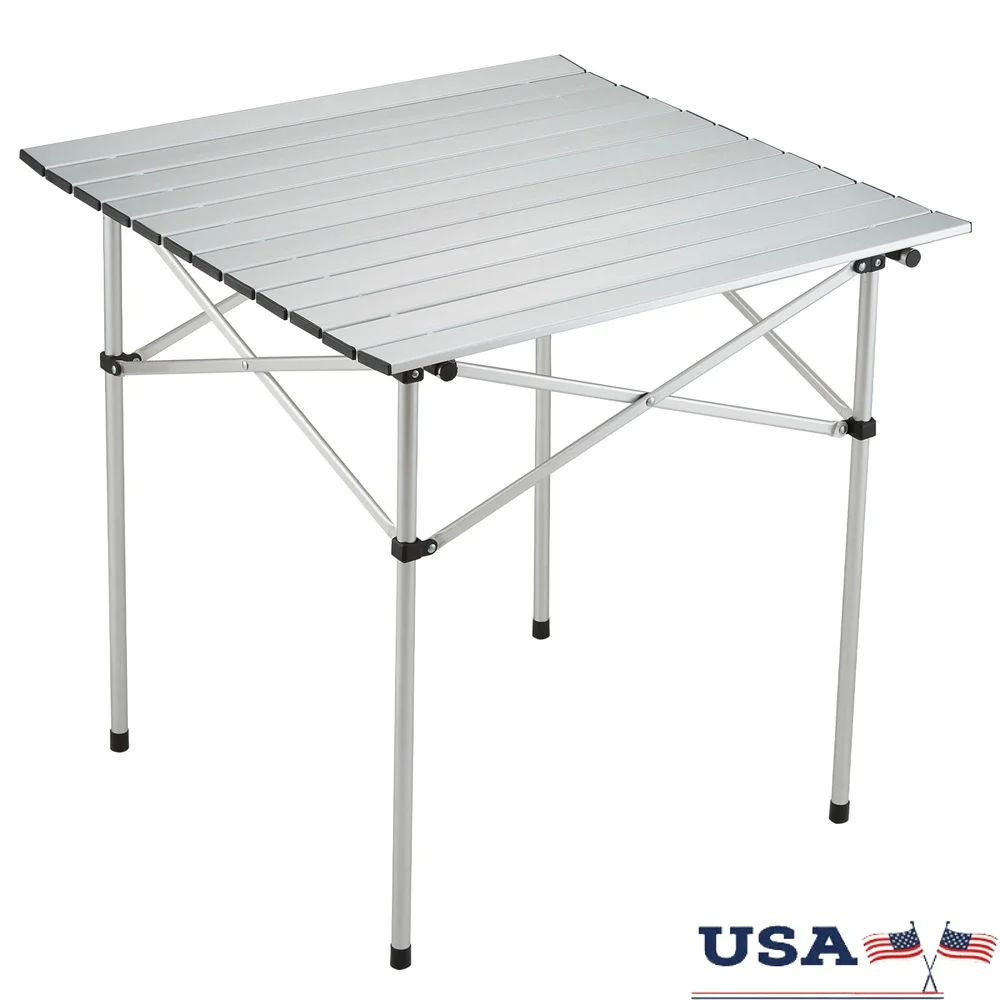 Портативный складной походный стол, легкий алюминиевый 28x28 дюймов, устойчивый к пятнам, обеденный стол для пикника, барбекю, путешествий с
Портативный складной походный стол, легкий алюминиевый 28x28 дюймов, устойчивый к пятнам, обеденный стол для пикника, барбекю, путешествий с