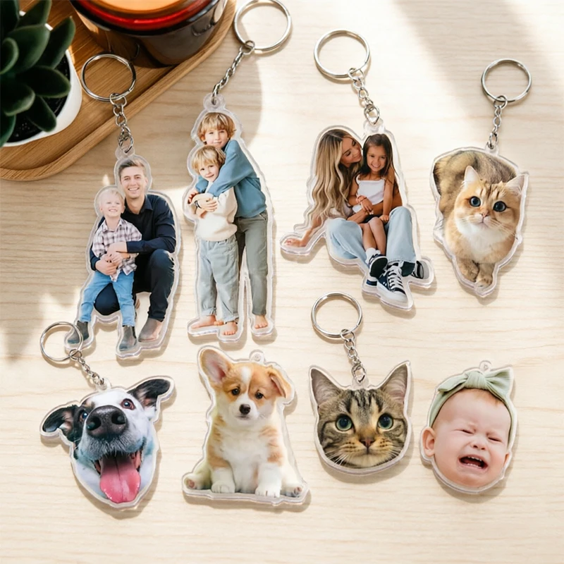 Cartoon Pets Family Photo Custom Acrylic Keychain Mothers Day 2026 Graduation Gift Personalized Dog Cat Couples Image Keyring
Cartoon Pets Family Photo Custom Acrylic Keychain Mothers Day 2026 Graduation Gift Personalized Dog Cat Couples Image Keyring
