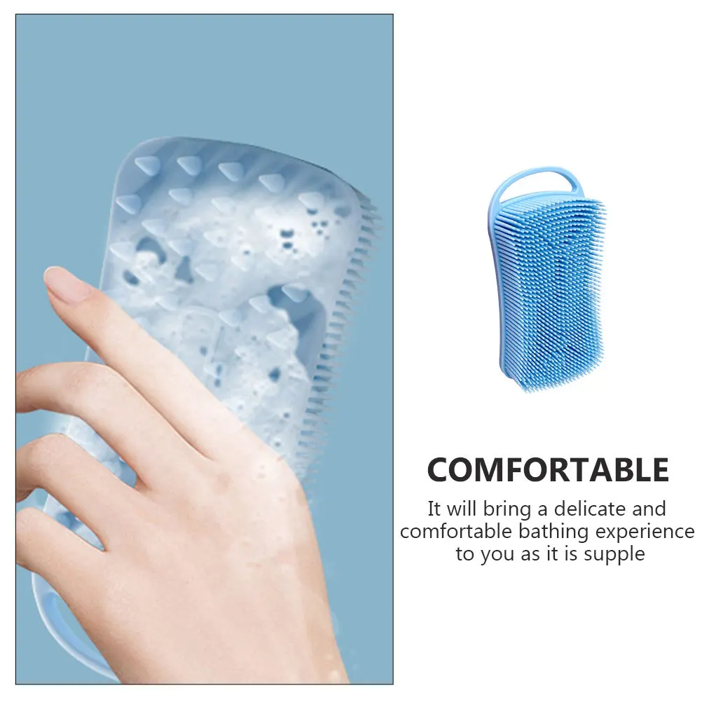 Silicone Bath Brush Hook Double-Sided Soft For Sensitive Skin Baby Shower Scrubber Body Washing Tool Bathing Accessory
Silicone Bath Brush Hook Double-Sided Soft For Sensitive Skin Baby Shower Scrubber Body Washing Tool Bathing Accessory