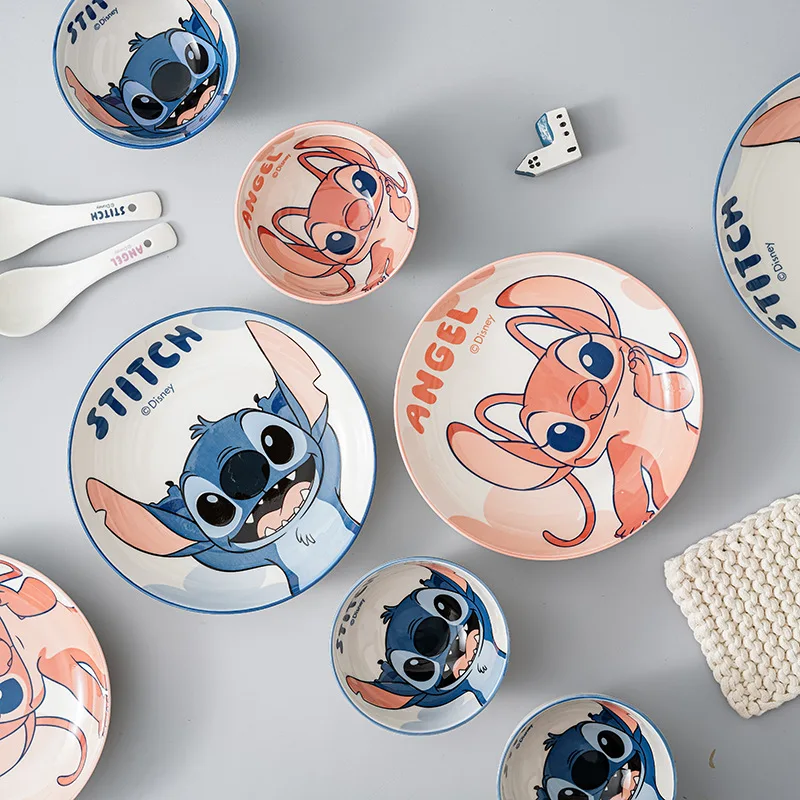 Набор керамических мисок Stitch, 4 предмета, креативная мультяшная посуда, подарок на день рождения, сувениры, кухонная посуда, миска для запеченных блюд и салатов
Набор керамических мисок Stitch, 4 предмета, креативная мультяшная посуда, подарок на день рождения, сувениры, кухонная посуда, миска для запеченных блюд и салатов