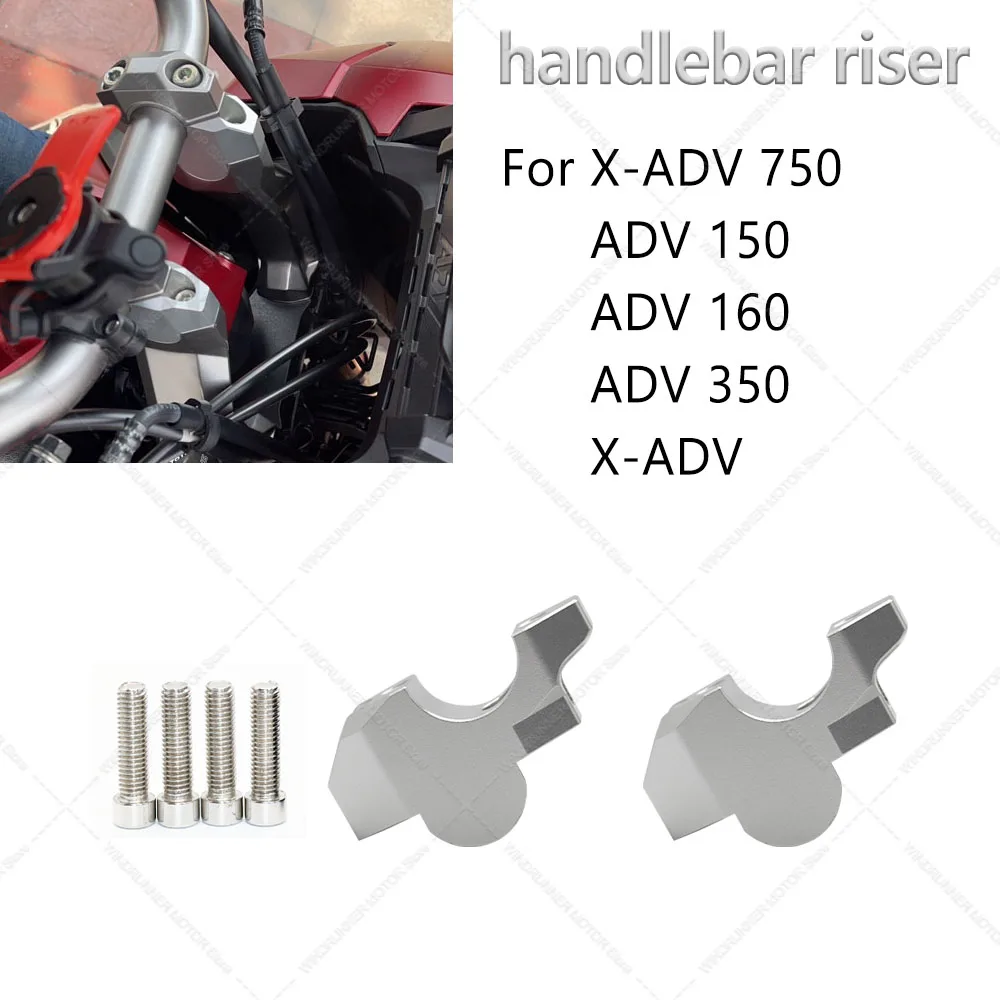 Motorcycle Handlebar Riser Drag Handle Bar Clamp Extend ADV 150 For X-ADV XADV 750 ADV150 ADV160 ADV350 ADV 150 160 350 2017-
Motorcycle Handlebar Riser Drag Handle Bar Clamp Extend ADV 150 For X-ADV XADV 750 ADV150 ADV160 ADV350 ADV 150 160 350 2017-