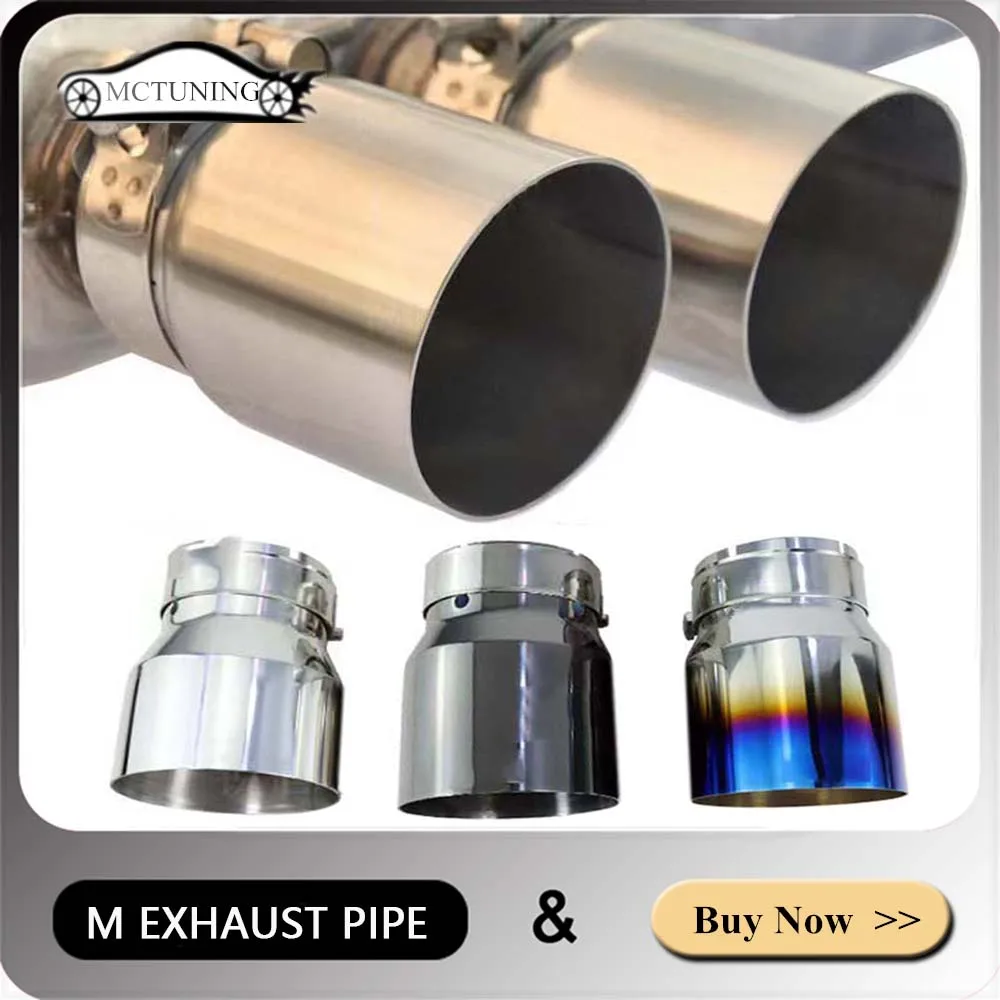 1 Piece Exhaust Pipe For M2 M3 M4 F80 F82 F83 F87 M135i M140i M235i M240i M335i M340i Black/Blue/Silver Tail Throat Tailpipe
1 Piece Exhaust Pipe For M2 M3 M4 F80 F82 F83 F87 M135i M140i M235i M240i M335i M340i Black/Blue/Silver Tail Throat Tailpipe