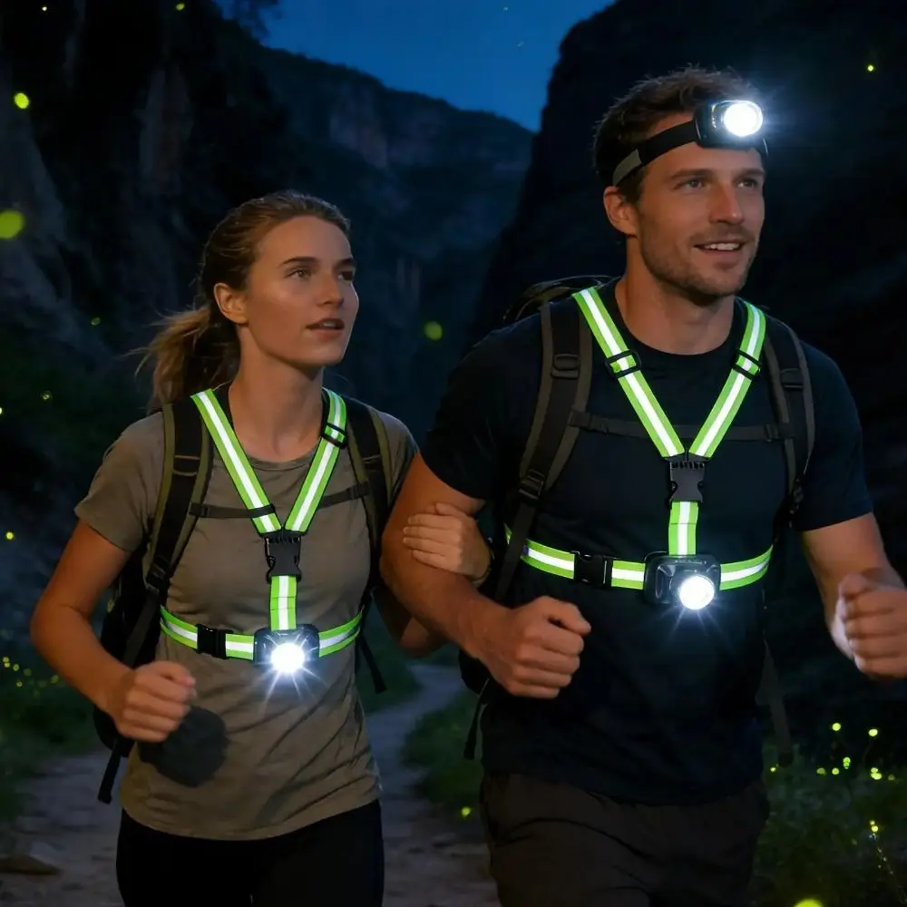 Adjustable Strap Chest Light Soft Light Lightweight Design Portable Camping Light Long Battery Life Bright Illumination
Adjustable Strap Chest Light Soft Light Lightweight Design Portable Camping Light Long Battery Life Bright Illumination