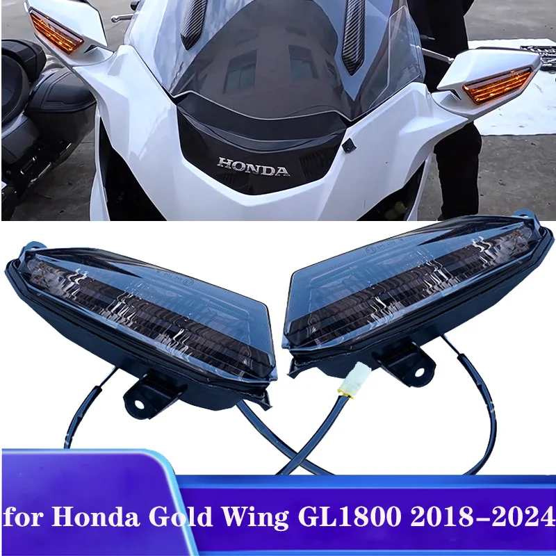 For Honda Goldwing Gold wing GL1800 2018-2026 2 Motorcycle Accessories Mirrors LED Signal Light Lens
For Honda Goldwing Gold wing GL1800 2018-2026 2 Motorcycle Accessories Mirrors LED Signal Light Lens
