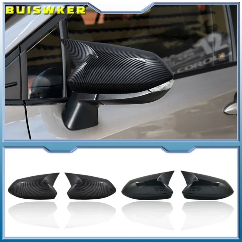 For Toyota Corolla 2019 2020 RearView Mirror Case Cover Carbon fiber pattern or Black Cover
For Toyota Corolla 2019 2020 RearView Mirror Case Cover Carbon fiber pattern or Black Cover
