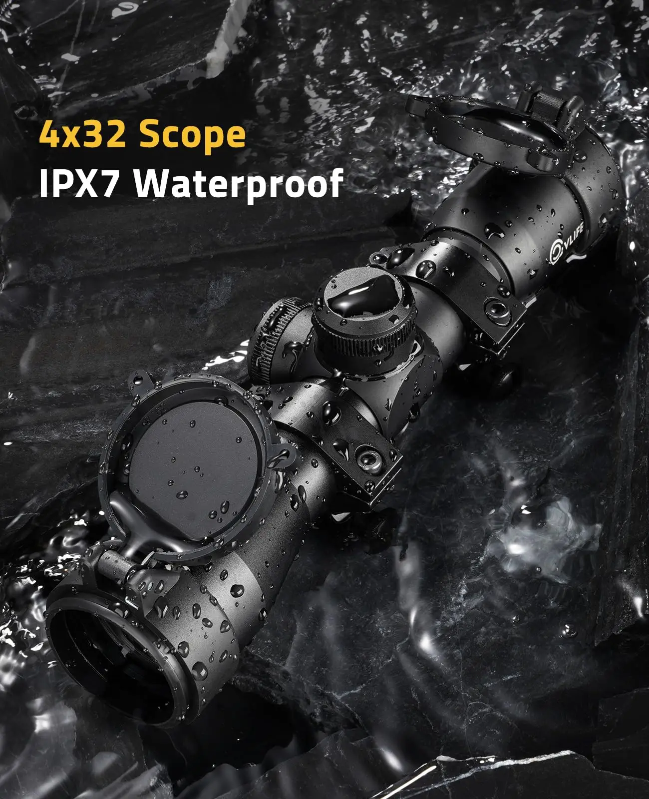 MIDTEN JackalHowl 4X32 For .22 Caliber Rifle Scope with BDC Reticle 20mm Picatinny Deal For Medium to Long-Range Hunting up to 5
MIDTEN JackalHowl 4X32 For .22 Caliber Rifle Scope with BDC Reticle 20mm Picatinny Deal For Medium to Long-Range Hunting up to 5