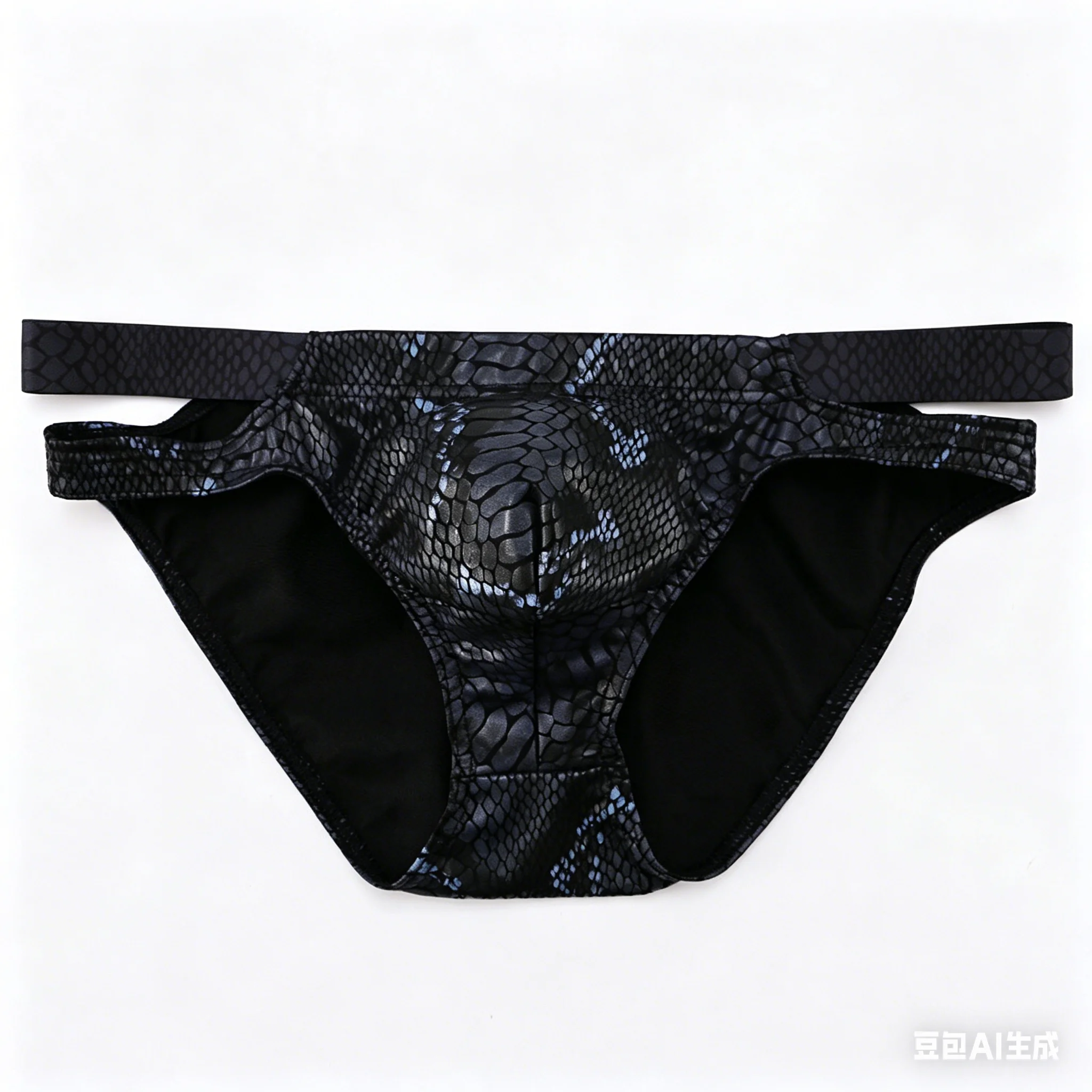 Men's Low Waist Snake Print Bikini Briefs, Sexy Cut-Out U-Convex Large Pouch Erotic Underwear Gays Fashion Nightclub Underpants
Men's Low Waist Snake Print Bikini Briefs, Sexy Cut-Out U-Convex Large Pouch Erotic Underwear Gays Fashion Nightclub Underpants