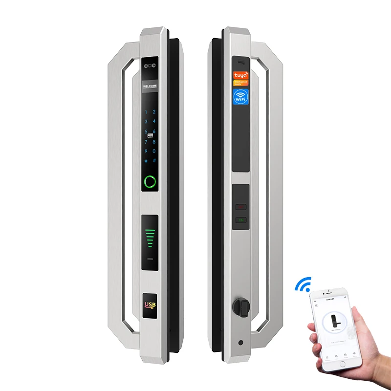 3D Face Recognition Smart Lock Night Vision Fingerprint Password Card Key Automatic Unlock With WiFi App
3D Face Recognition Smart Lock Night Vision Fingerprint Password Card Key Automatic Unlock With WiFi App