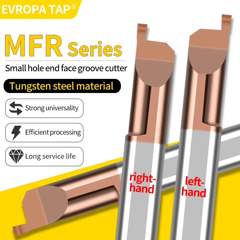 EVROPA TAP 1PCS CNC Carbide Tungsten Steel Small Bore Boring Knife Mini MFR3MFR4 MFL6 Stainless Steel Aluminum Machining Centers
EVROPA TAP 1PCS CNC Carbide Tungsten Steel Small Bore Boring Knife Mini MFR3MFR4 MFL6 Stainless Steel Aluminum Machining Centers