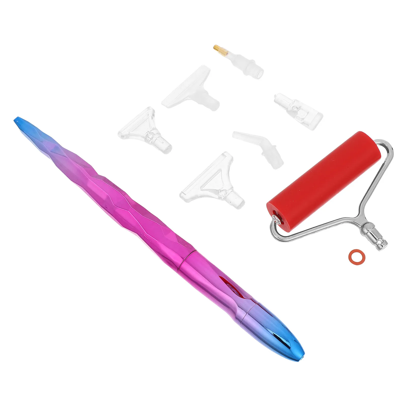 Набор инструментов для алмазной мозаики: ручка-аппликатор для страз с сменными насадками-роликами для рукоделия, декора ногтей и кристаллов
Набор инструментов для алмазной мозаики: ручка-аппликатор для страз с сменными насадками-роликами для рукоделия, декора ногтей и кристаллов