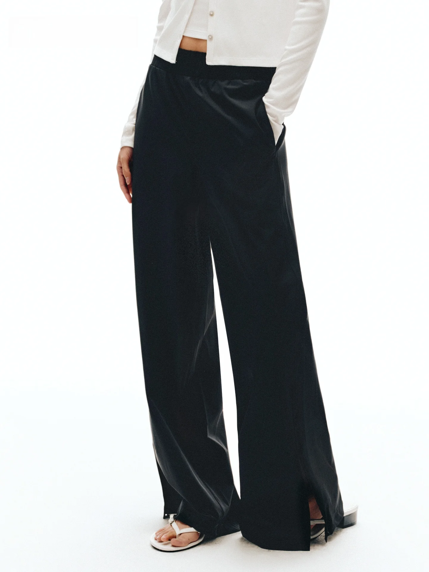 Asomesome Sport Sun Protection Quick Dry Loose Straight Leg Pants Women's Draped Slimming Black Wide Leg Casual Pants
Asomesome Sport Sun Protection Quick Dry Loose Straight Leg Pants Women's Draped Slimming Black Wide Leg Casual Pants