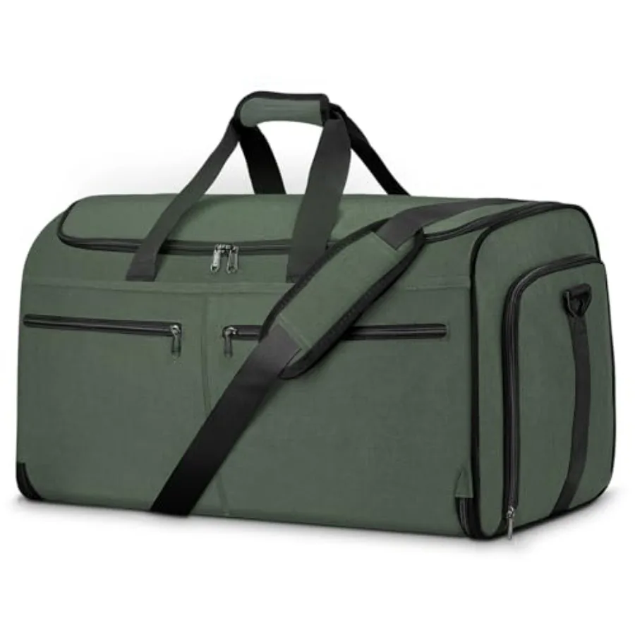 Garment Bags for Travel, Large Convertible Garment Duffel Bag for Men Women, Shoe Compartment, 2 in 1 Hanging Dress Suitcase Su
Garment Bags for Travel, Large Convertible Garment Duffel Bag for Men Women, Shoe Compartment, 2 in 1 Hanging Dress Suitcase Su