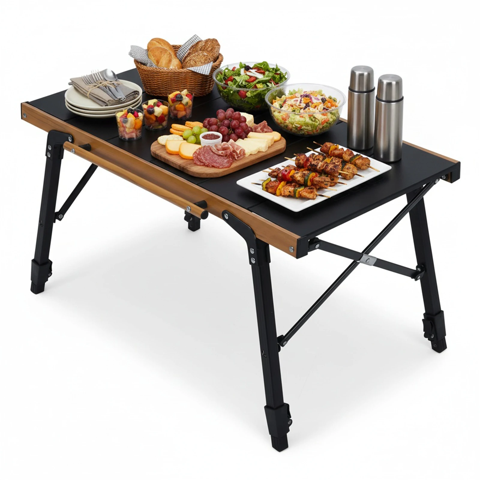 Складной походный стол IGT с сумкой для хранения, алюминиевый стол IGT для барбекю, приготовления пищи на природе, путешествий и пикников
Складной походный стол IGT с сумкой для хранения, алюминиевый стол IGT для барбекю, приготовления пищи на природе, путешествий и пикников