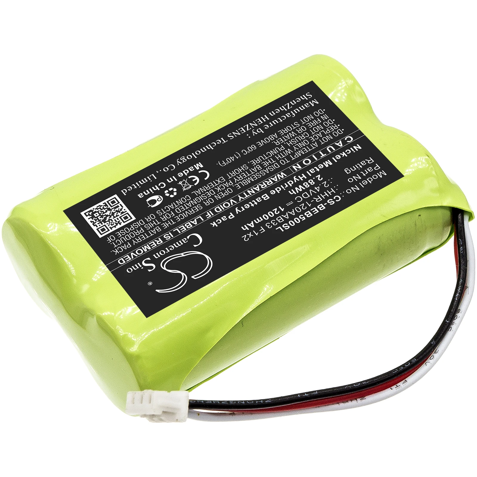 Remote Control Battery 2.4V/1200mAh HHR-120AAB33 F1x2 for Bang & Olufsen Beo5
Remote Control Battery 2.4V/1200mAh HHR-120AAB33 F1x2 for Bang & Olufsen Beo5