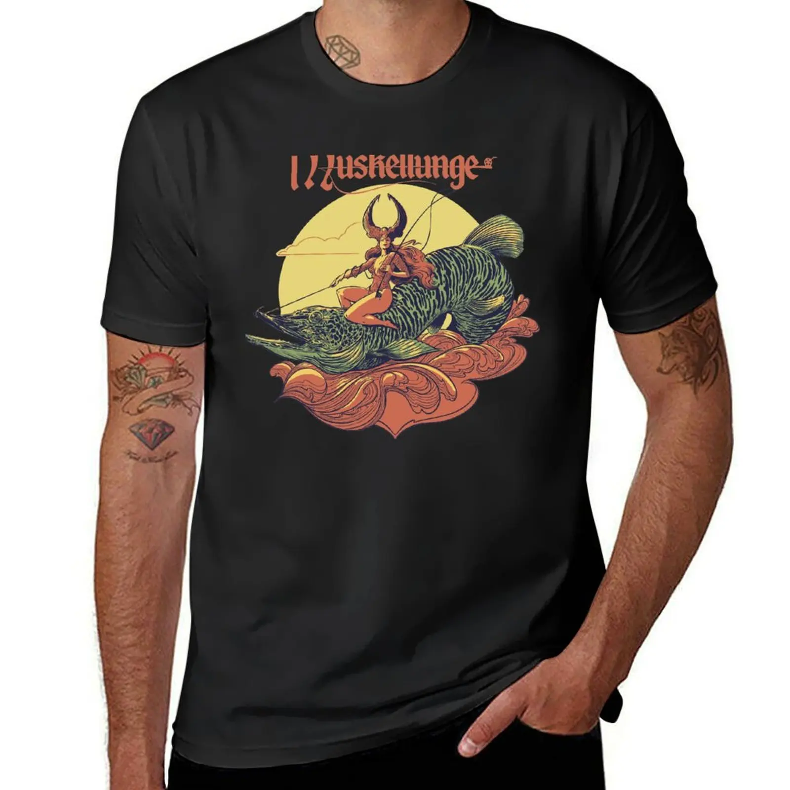 Musky Warrior Muskellunge T-Shirt summer shirt summer tops graphic shirts big and tall t shirts for men
Musky Warrior Muskellunge T-Shirt summer shirt summer tops graphic shirts big and tall t shirts for men
