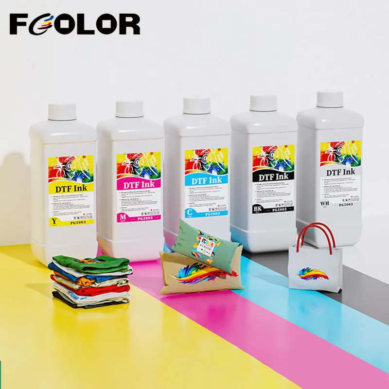 Top Quality White Water Based DTF Ink PG2003 DTF Ink 1000ML Set Heat Transfer Film Ink for Epson I3200 XP600 L1800 DTF Printer
Top Quality White Water Based DTF Ink PG2003 DTF Ink 1000ML Set Heat Transfer Film Ink for Epson I3200 XP600 L1800 DTF Printer
