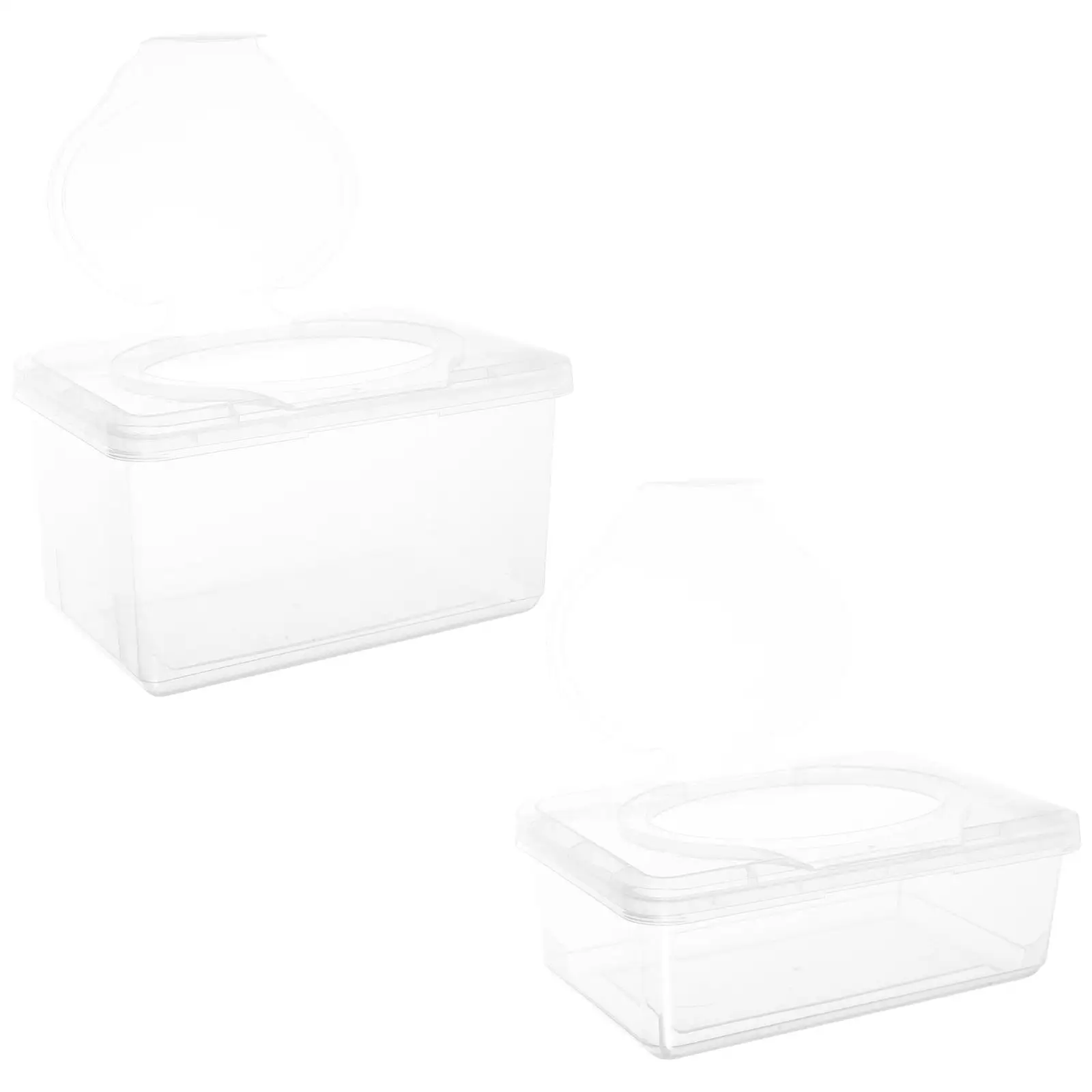2Pcs Wet Wipes Storage Box Transparent PP Material Bathroom Car Travel Portable Tissue Dispenser Refillable Container
2Pcs Wet Wipes Storage Box Transparent PP Material Bathroom Car Travel Portable Tissue Dispenser Refillable Container