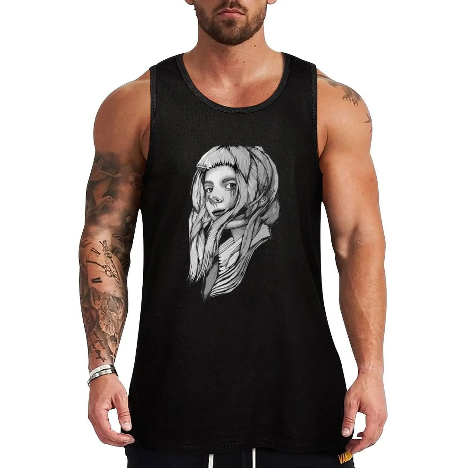 Aurora Aksnes - Black & White Edition Tank Top mens clothing vests for men gym clothing men
Aurora Aksnes - Black & White Edition Tank Top mens clothing vests for men gym clothing men