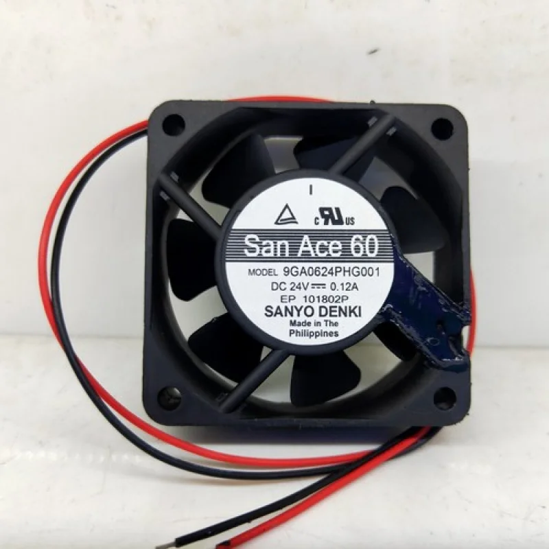 C for Sanyo 9GA0624PHG001 6020 24V converter cooling fan
C for Sanyo 9GA0624PHG001 6020 24V converter cooling fan