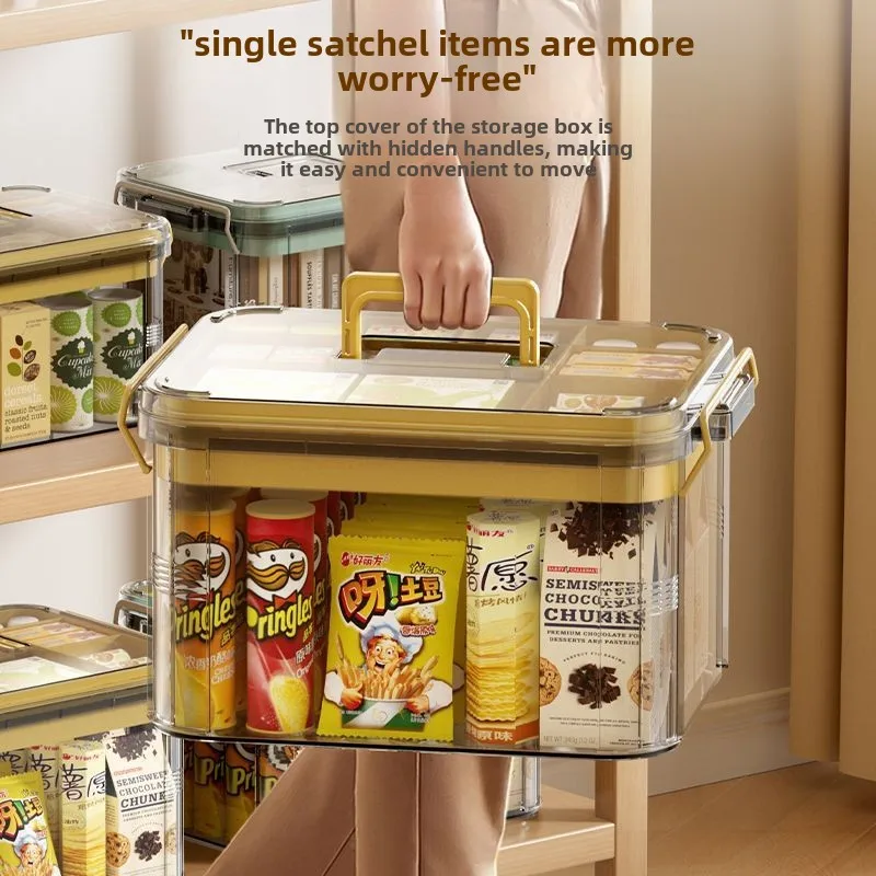 Food Storage Box Outdoor Camping Storage Box Large Capacity Desktop Transparent Double Layer with Cover Storage Box
Food Storage Box Outdoor Camping Storage Box Large Capacity Desktop Transparent Double Layer with Cover Storage Box