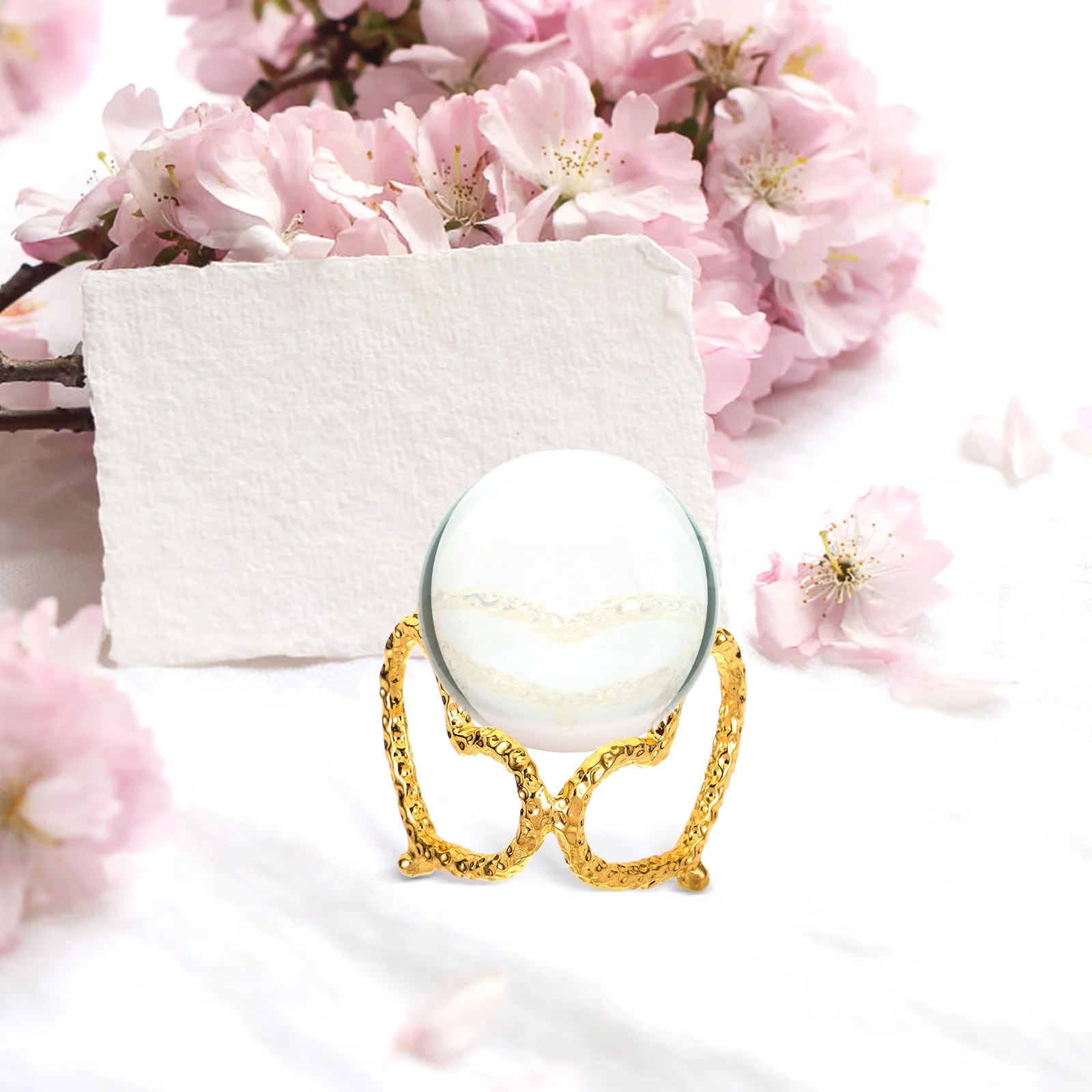Heart Shaped Metal Crystal Ball Stand Gold Tripod Display Base for Home Office Decor Sphere Holder Stable Lightweight Design 
Heart Shaped Metal Crystal Ball Stand Gold Tripod Display Base for Home Office Decor Sphere Holder Stable Lightweight Design