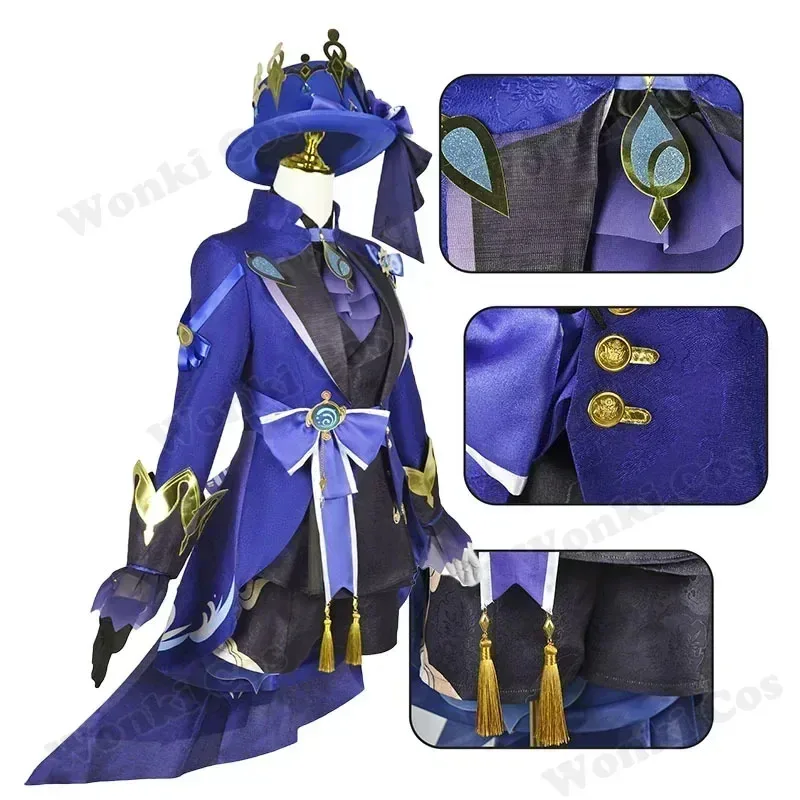 qq34Furina Costume Black Suits with Hat Impact Fontaine Furina Cosplay Wig Hair Outfits Shoes Party Costumes
qq34Furina Costume Black Suits with Hat Impact Fontaine Furina Cosplay Wig Hair Outfits Shoes Party Costumes