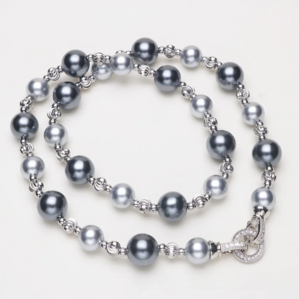 Fashion Luxury Design Shell Pearl Necklace for Women Girls Mother's Day Gift Charm New Long Sweater Chain Clothing Accessories
Fashion Luxury Design Shell Pearl Necklace for Women Girls Mother's Day Gift Charm New Long Sweater Chain Clothing Accessories