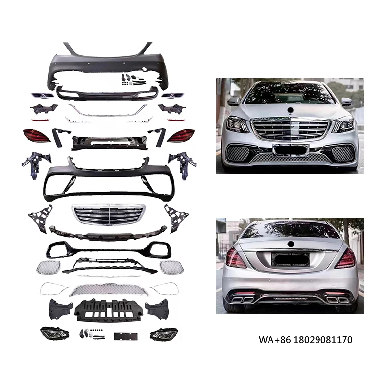 Новый комплект переднего/заднего бампера W222 Pre 2014-2017 и Post 2019 S65 с противотуманной фарой для S-класса
Новый комплект переднего/заднего бампера W222 Pre 2014-2017 и Post 2019 S65 с противотуманной фарой для S-класса