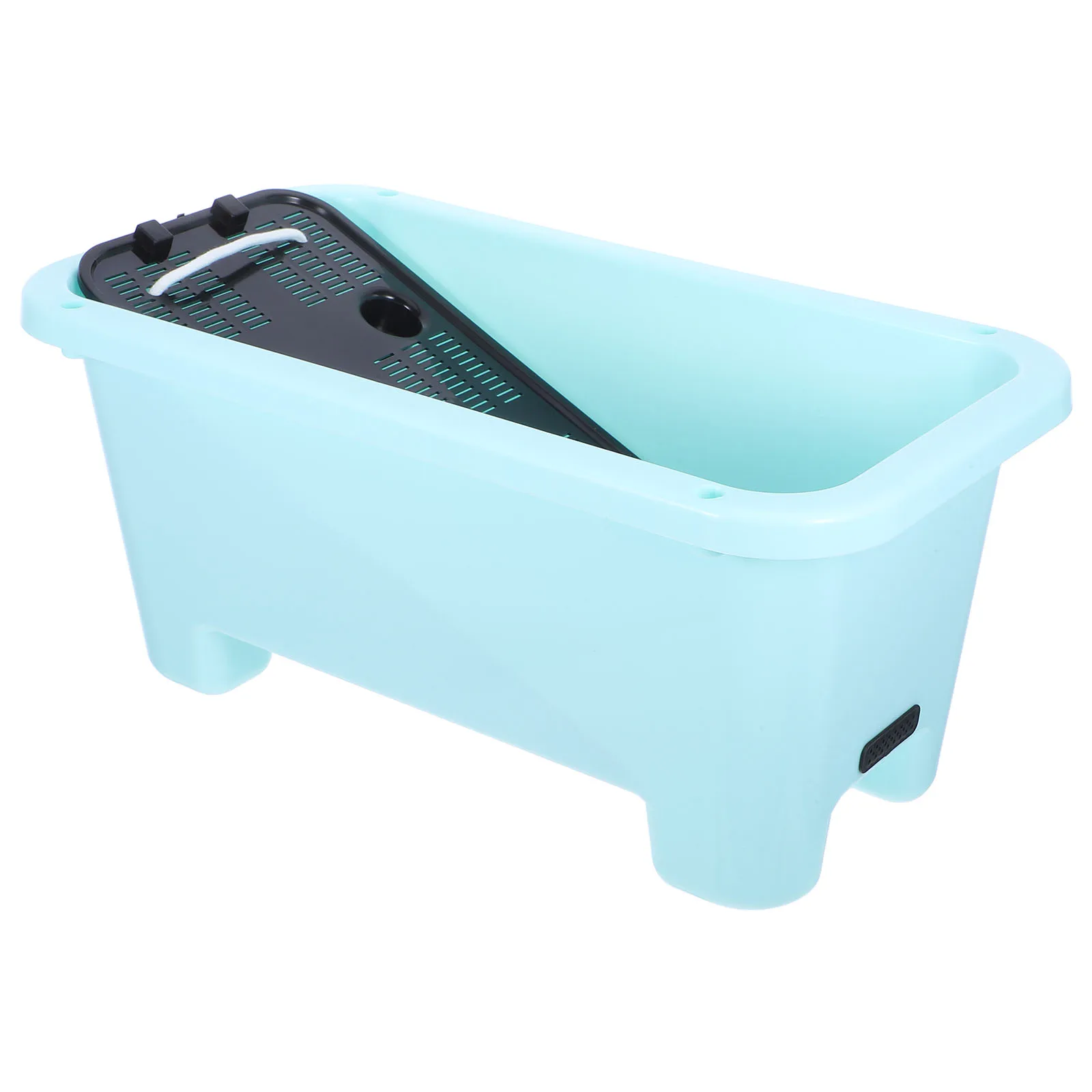 Balcony Vegetable Watering Self Watering Plastic Flowerpot Rectangle Shape Flowerpot Garden Indoor Planters Containers
Balcony Vegetable Watering Self Watering Plastic Flowerpot Rectangle Shape Flowerpot Garden Indoor Planters Containers