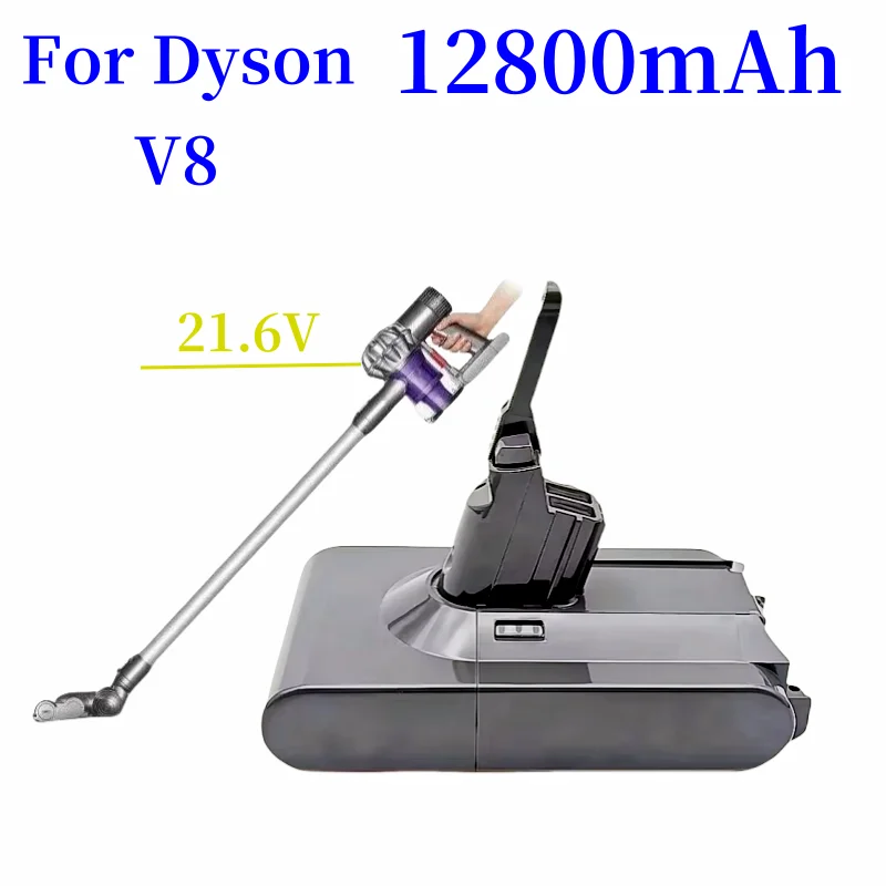 12800mAh Vacuum Cleaner Battery lpega For Dyson V8 Series Li-ion Replacement Original Battery DC58 DC62 DC74 SV11 SV10 SV12
12800mAh Vacuum Cleaner Battery lpega For Dyson V8 Series Li-ion Replacement Original Battery DC58 DC62 DC74 SV11 SV10 SV12