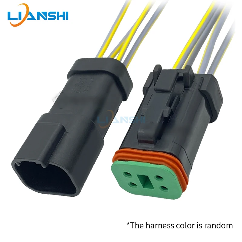 Automotive wire harness waterproof connector 4p wire DT04-4P DT06-4S-E005 Suitable for construction machinery excavator plug
Automotive wire harness waterproof connector 4p wire DT04-4P DT06-4S-E005 Suitable for construction machinery excavator plug