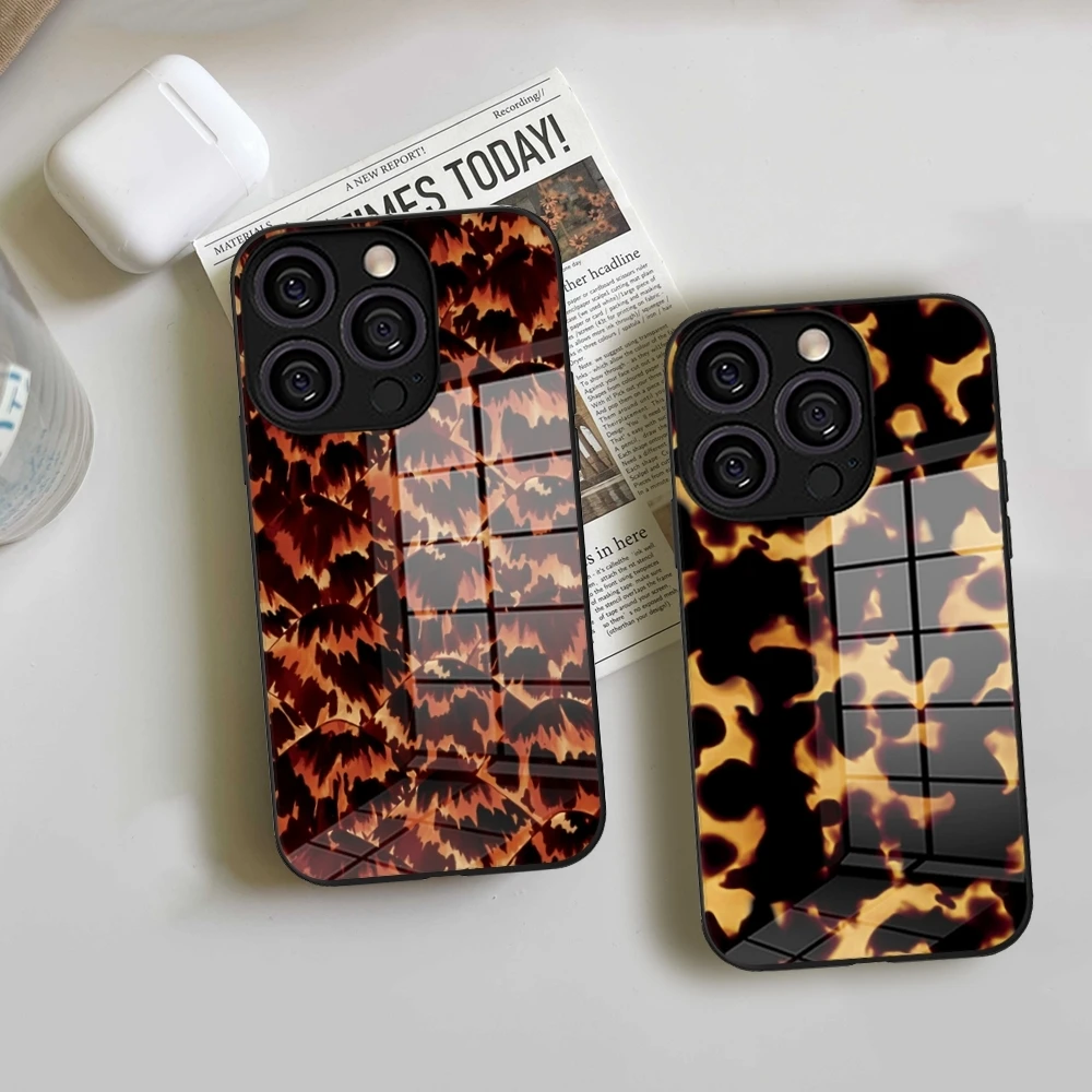 Tortoise Shell Pattern Phone Case Tempered Glass For IPhone 16 Promax 15 14 Pro 13 12 11 plus X XS XR phone case
Tortoise Shell Pattern Phone Case Tempered Glass For IPhone 16 Promax 15 14 Pro 13 12 11 plus X XS XR phone case