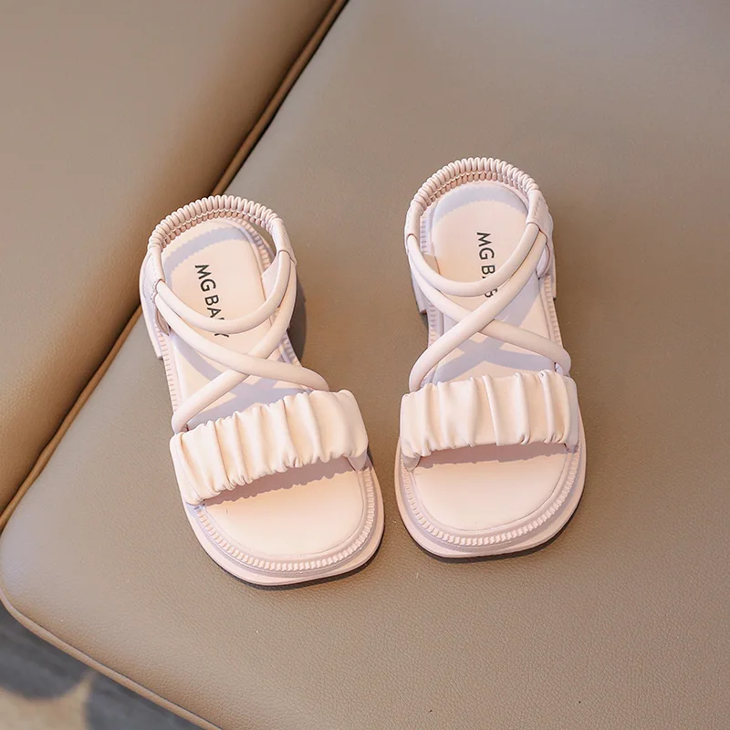 Girls Sandals 2024 Summer Open Toe Cross Strap Fashion Children Flat Heels Sandals for Girl White Pink Black Beach Shoes CSH1585
Girls Sandals 2024 Summer Open Toe Cross Strap Fashion Children Flat Heels Sandals for Girl White Pink Black Beach Shoes CSH1585