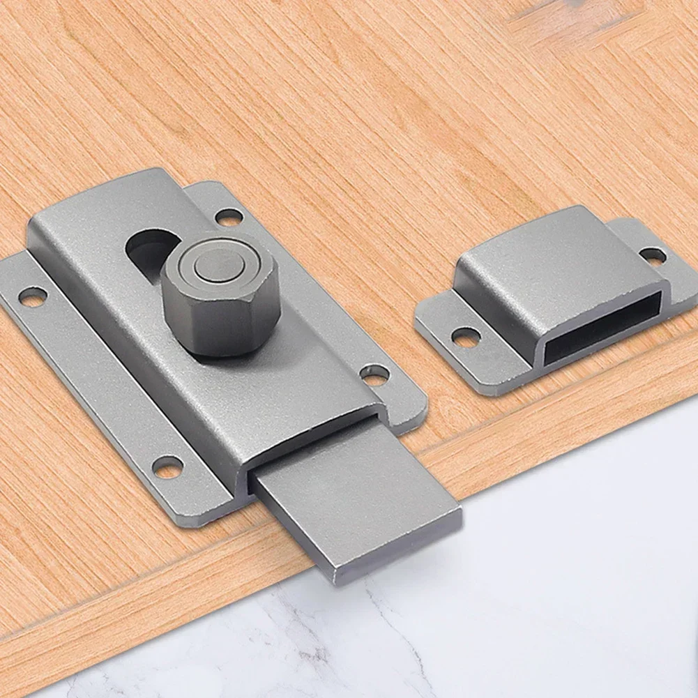 Strong Aluminum Alloy Door Security Bolt Latch for Warehouse Household Wardrobe Convenient Sliding Design Material
Strong Aluminum Alloy Door Security Bolt Latch for Warehouse Household Wardrobe Convenient Sliding Design Material