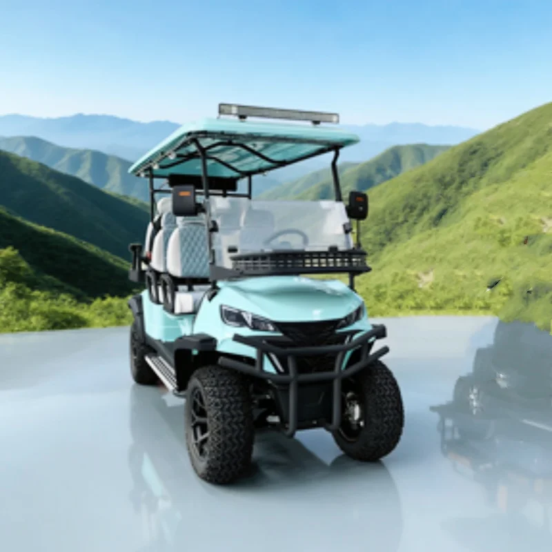 Электрическая тележка для гольфа New Energy, четырехколесный внедорожник, 2026, последняя модель, кожаное кресло с прямым заводом и подголовником
Электрическая тележка для гольфа New Energy, четырехколесный внедорожник, 2026, последняя модель, кожаное кресло с прямым заводом и подголовником