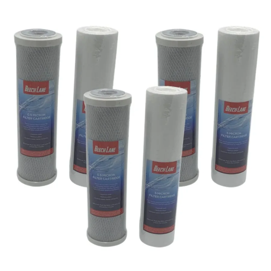 External RV Dual Water Replacement Filters - 3 Sets
External RV Dual Water Replacement Filters - 3 Sets