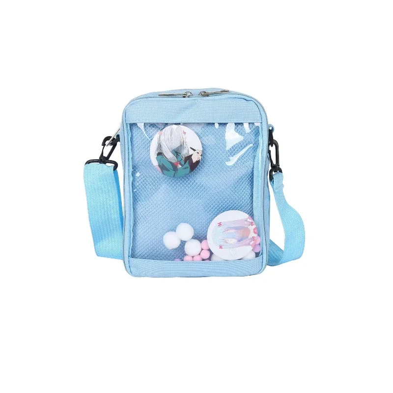 Kawaii Mini Crossbody Bags for Women Cute PVC Transparent Small Clear Pink Ita Bag Black White Women's Shoulder Purse Handbag
Kawaii Mini Crossbody Bags for Women Cute PVC Transparent Small Clear Pink Ita Bag Black White Women's Shoulder Purse Handbag