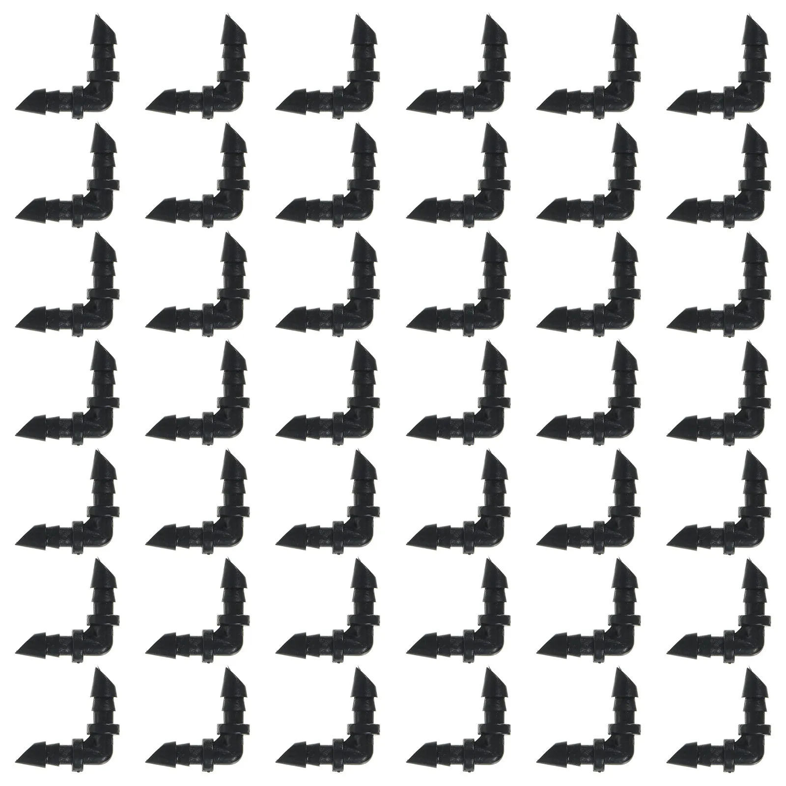 100 шт. пластиковых соединителей-угловых фитингов для садовых шлангов, 1/4 дюйма, для капельного орошения, сельского хозяйства и полива газонов
100 шт. пластиковых соединителей-угловых фитингов для садовых шлангов, 1/4 дюйма, для капельного орошения, сельского хозяйства и полива газонов