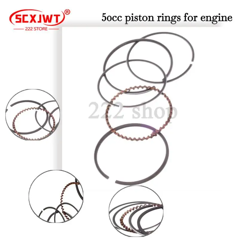 Motorcycle Piston Kit Cylinder Kit Piston Ring for GY6-50 STD Refitted Enlarged Gasket Kit Set
Motorcycle Piston Kit Cylinder Kit Piston Ring for GY6-50 STD Refitted Enlarged Gasket Kit Set