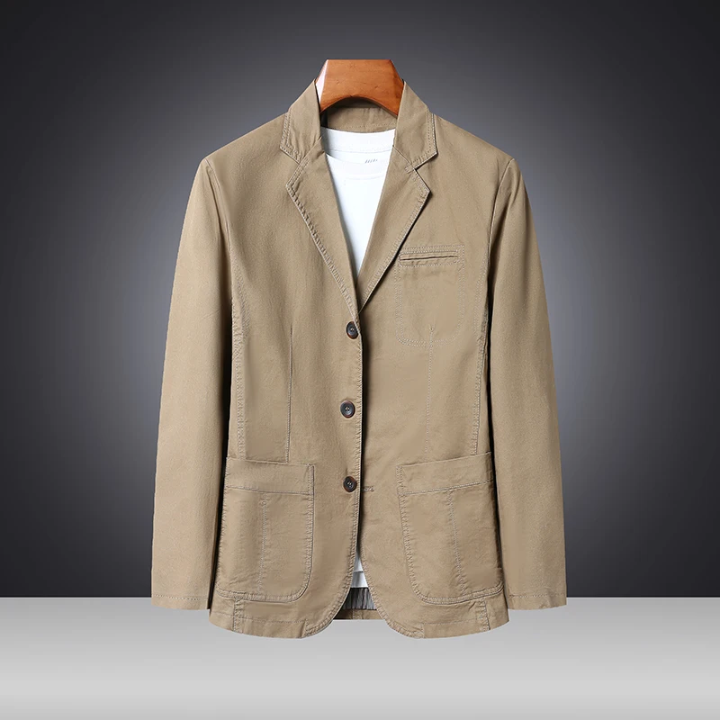 2026 New Style Jacket Spring-Autumn Casual Suit - Men's Pure Cotton Suit Jacket Loose Fit
2026 New Style Jacket Spring-Autumn Casual Suit - Men's Pure Cotton Suit Jacket Loose Fit